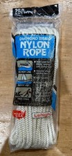 Lehigh 50 Ft. x 3/16  (#6) Braided Nylon Rope...