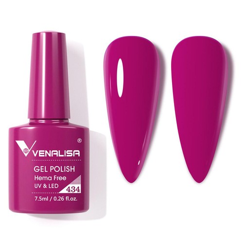 Venalisa HEMA FREE Nail Gel Polish 7.5ml Soak Off UV LED Gel Varnish 431-460 - Picture 11 of 37