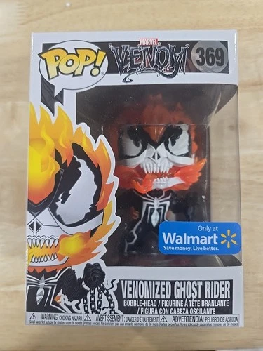 Funko Pop! Vinyl: Marvel Venomized Ghost Rider #369 Walmart Exclusive Vaulted