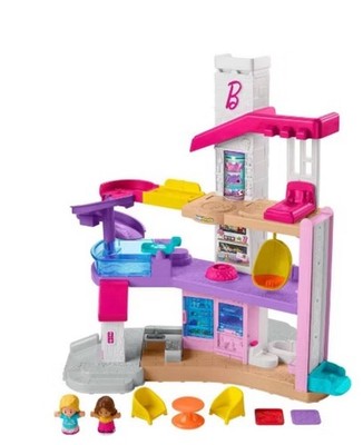 Fisher-Price Little People Barbie Little Dreamhouse Interactive Playset