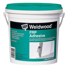 Dap Weldwood FRP Construction Adhesive Glue, FRP Series, White, 1 gal Pail