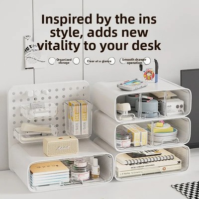Schreibtisch Organizer Box Schubladen Aufbewahrungsbox Büromaterial Ablage