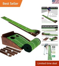 Putting Green Indoor Mat Outdoor Golf Putting...