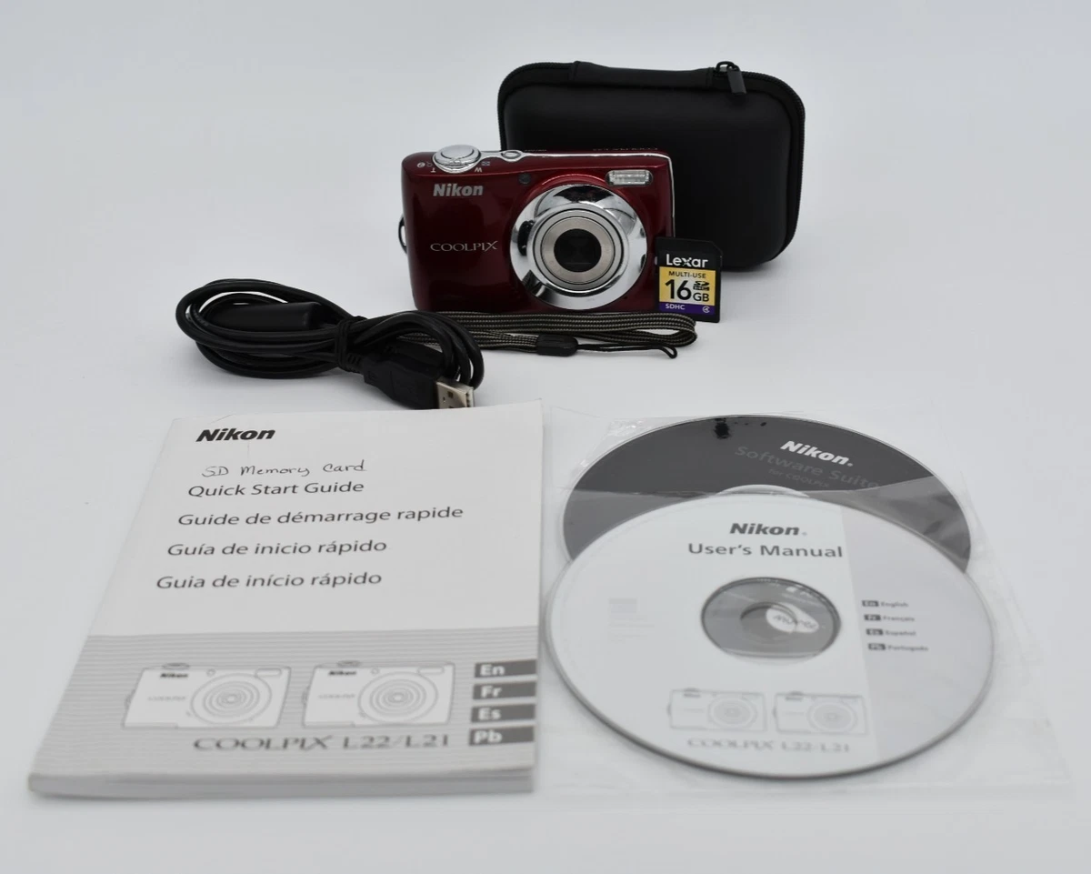 Preços baixos em Nikon COOLPIX Nikon Coolpix L22 Câmeras Digitais