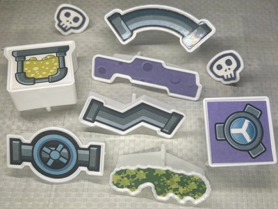 #ad Where’s My Water? Obstacles Lot of 9 1 Missing – Disney 2012 Replacement $7.49