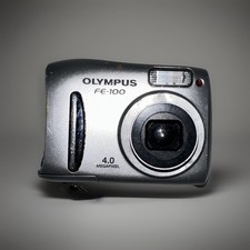 Olympus FE-100 Digital Camera 4.0 Megapixel 2.8x Optical Zoom Lens WORKS