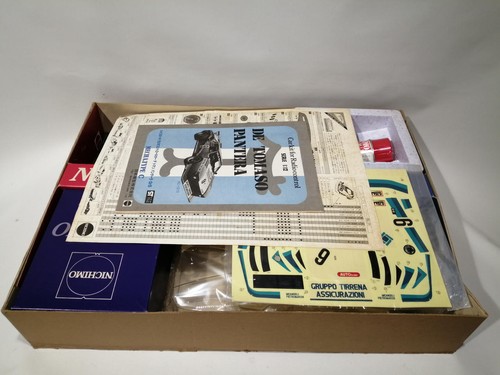 NICHIMO 1/12 Scale De Tomaso Pantera GR.5 Model Car Kit with Box Unassembled - Picture 2 of 8