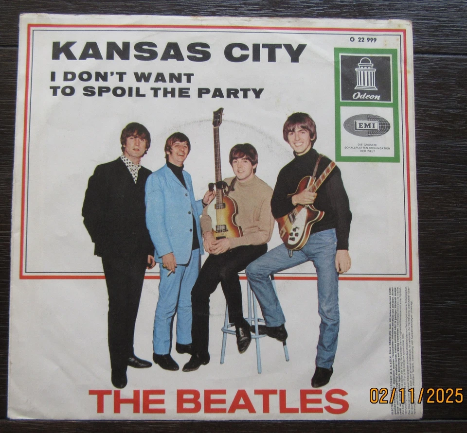 7” Beat Si. – THE BEATLES – Kansas City / Don’t Want To Spoil … - im Bildcover - Bild 2 von 4
