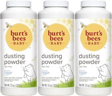 Burts Bees Baby Powder, Hypoallergenic Dusting Powder, Non-Irritating, Calming