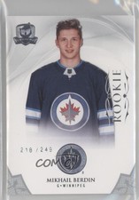 2020-21 Upper Deck The Cup Rookie 218/249 Mikhail Berdin #180 3p5