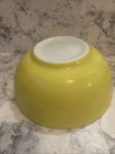 Vintage Pyrex Yellow Primary Nesting Mixing Bowl #404  4 Qt 10-1/2”