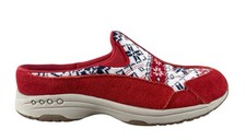 Easy Spirit Women  s Traveltime534 Mule Red Slip On Shoe Size 9 M