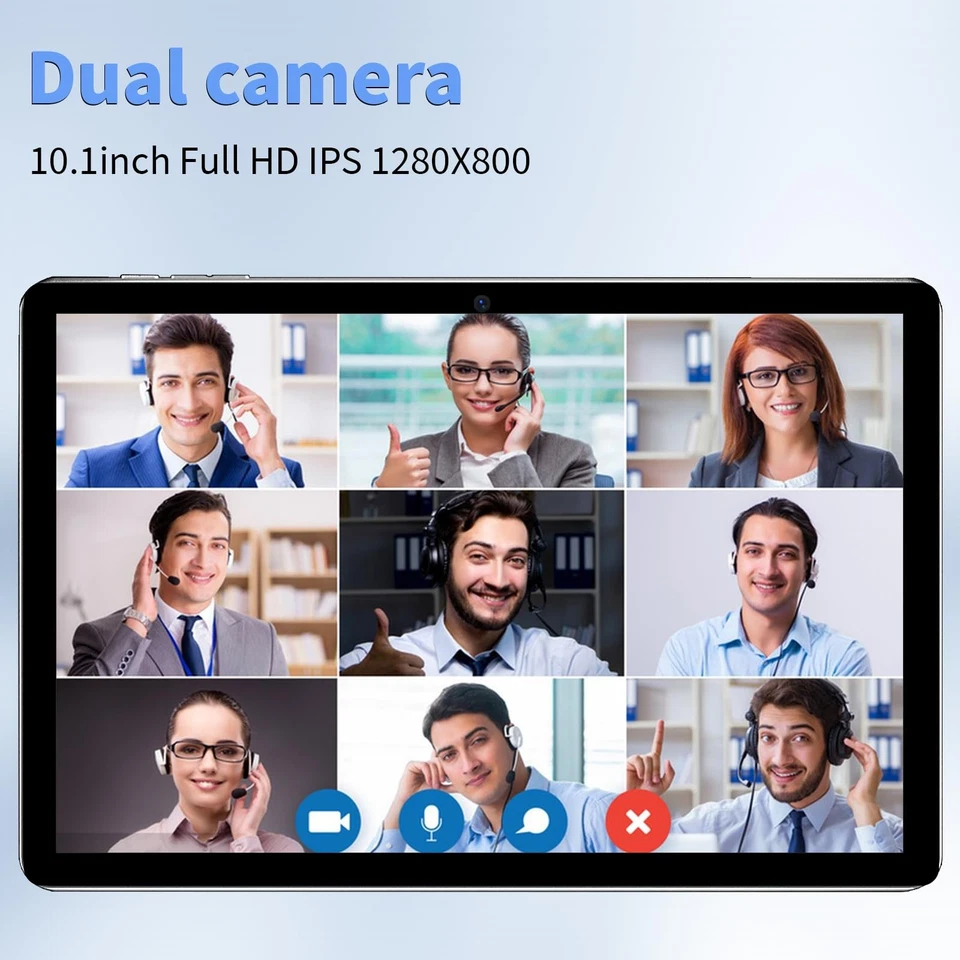 Android 13 2023 10 Inch Tablet with 6GB RAM + 64GB ROM + 1TB Expanded Storage... - Image 3 of 4