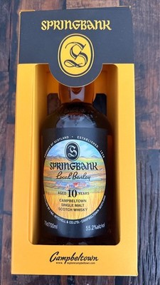 SPRINGBANK LOCAL BARLEY 10 yo 2025 Campbeltown Single Malt Scotch Whisky 55,2%