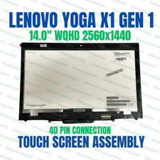 14" FRU 01AY702 Lenovo Thinkpad X1 Yoga IPS LCD Touch Screen Digitizer Assembly