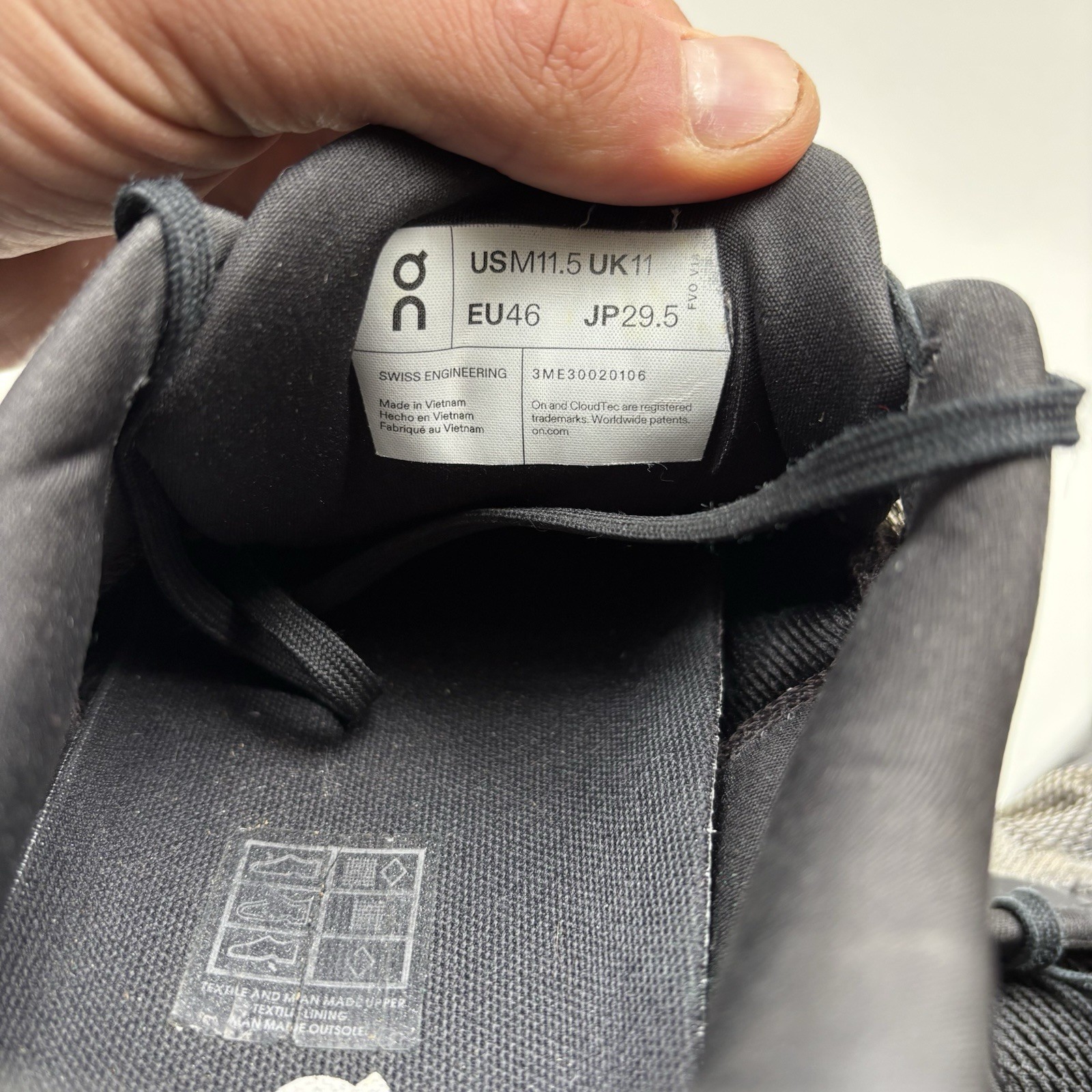 Oncloud Cloud Surfer Next Black Eclipse Men's 11.… - image 14