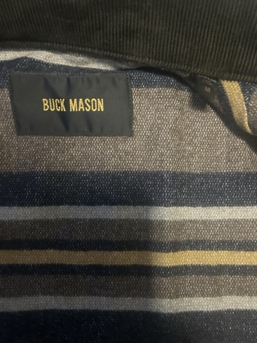 Buck Mason Olive Dry Waxed Canvas Blanket Lined Arbeitsjacke Americana GR M - Bild 5 von 5