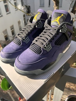Air Jordan 4 Retro Imperial Purple/ Lakers    EU 45/US 11   FV5029 500