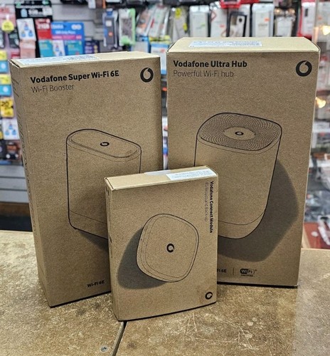 Vodafone Ultra Hub Super WiFi 6E Router, 4G Broadband Backup & WiFi Booster NEW - Picture 1 of 3