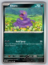 Ekans 023/165 Scarlet & Violet 151 Common