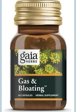 Gaia Herbs Gas & Bloating, 50 Capsules - EXP: 11/2027