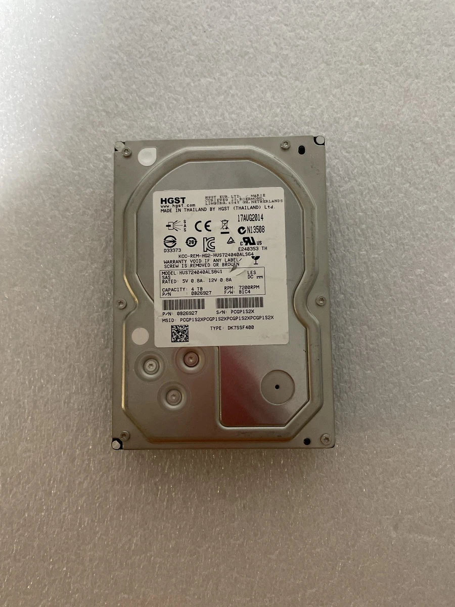 HGST 4TB Computer Internal Hard Disk Drives for sale | eBay