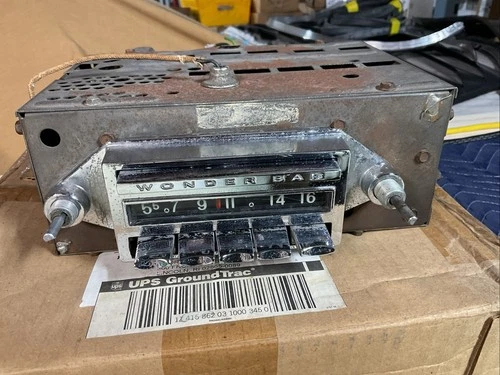 1961 1962 Corvette Wonder Bar Radio OEM Chevrolet