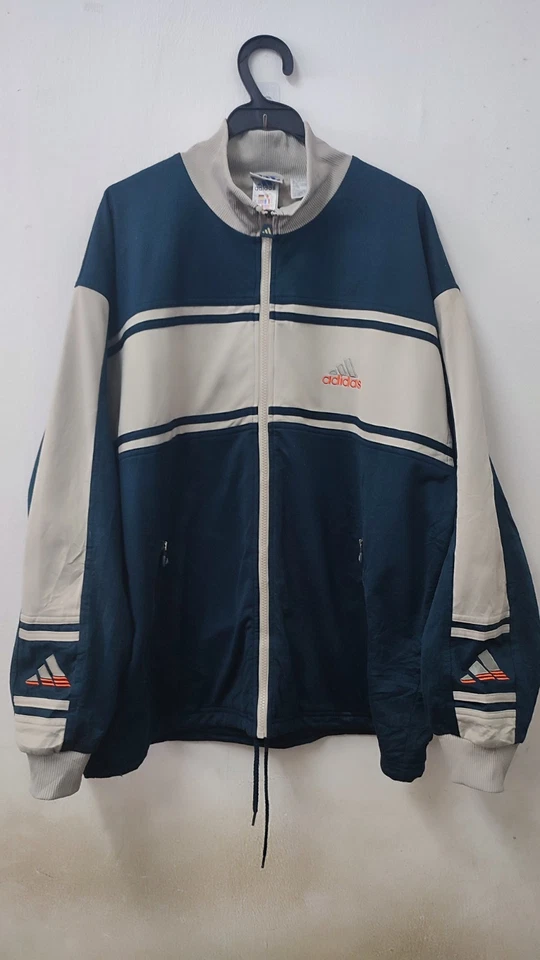 Adidas Vintage Jacket – Rare Embroidered Big Logo - Image 2 of 4