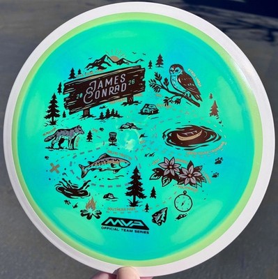 Axiom MVP Fission Trail RARE Swirly Special Edition James Conrad Line Disc Golf
