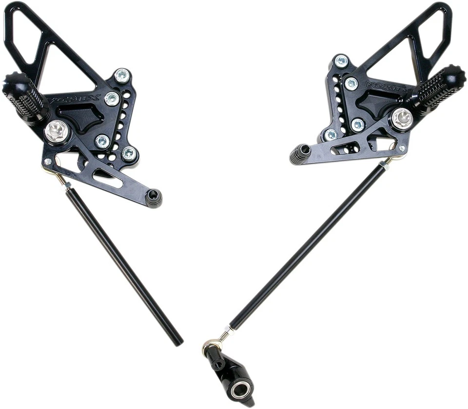 Juego trasero ajustable - Vortex RS198K negro para 07-13 Ducati 1098 1198 848 Foto 2 de 2