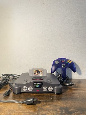 Nintendo 64 N64 Console Bundle USA Tested OEM Console Cables Game & Controller