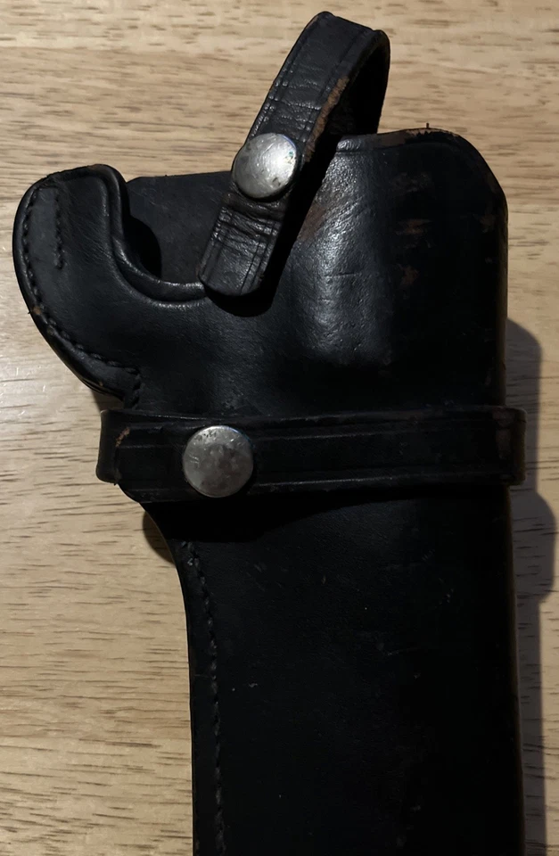Винтажный Кожаная коричневая кобура для правой руки Smith & Wesson S&W 21 46 - Изображение 2 из 4