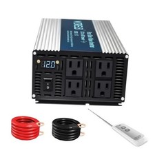 2000W Pure Sine Wave Inverter 12V DC to 110V 120V AC Power Converter 2000W 12V