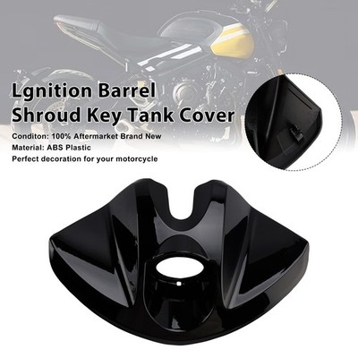 Lgnition Barrel Shroud Key Tank Cover For Trident 660 2022-2025 Black