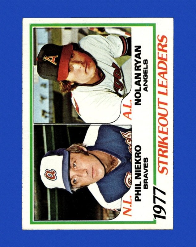 1978 Topps Set-Break #206 Strikeout Leaders NR-MINT *GMCARDS*