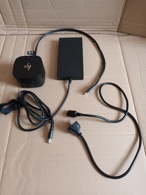 HP G4 280W Thunderbolt Dock - Farbe schwarz, Zustand gebraucht/gut