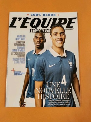 EQUIPE DE FRANCE 2014 / L'equipe Magazin 14. Juni 2014