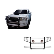Black Horse Grille Guard Kit Modular Ss Fit 2005-2015 Toyota Tacoma