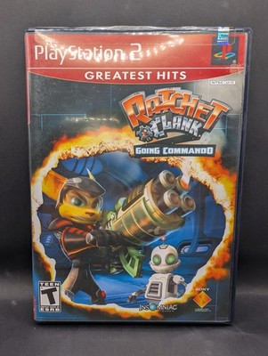 Ratchet and Clank- Going Commando (Greatest Hits) PS2 No Manual