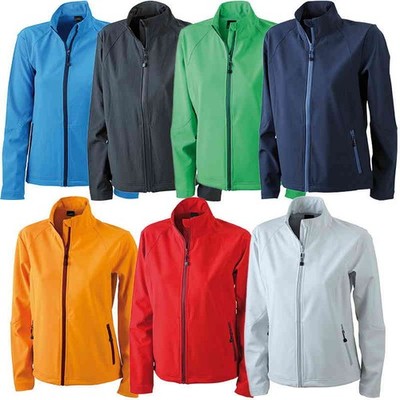 Modische Damen Softshell Jacke,wind-und wasserdicht,weich,sportlich,atmungsaktiv