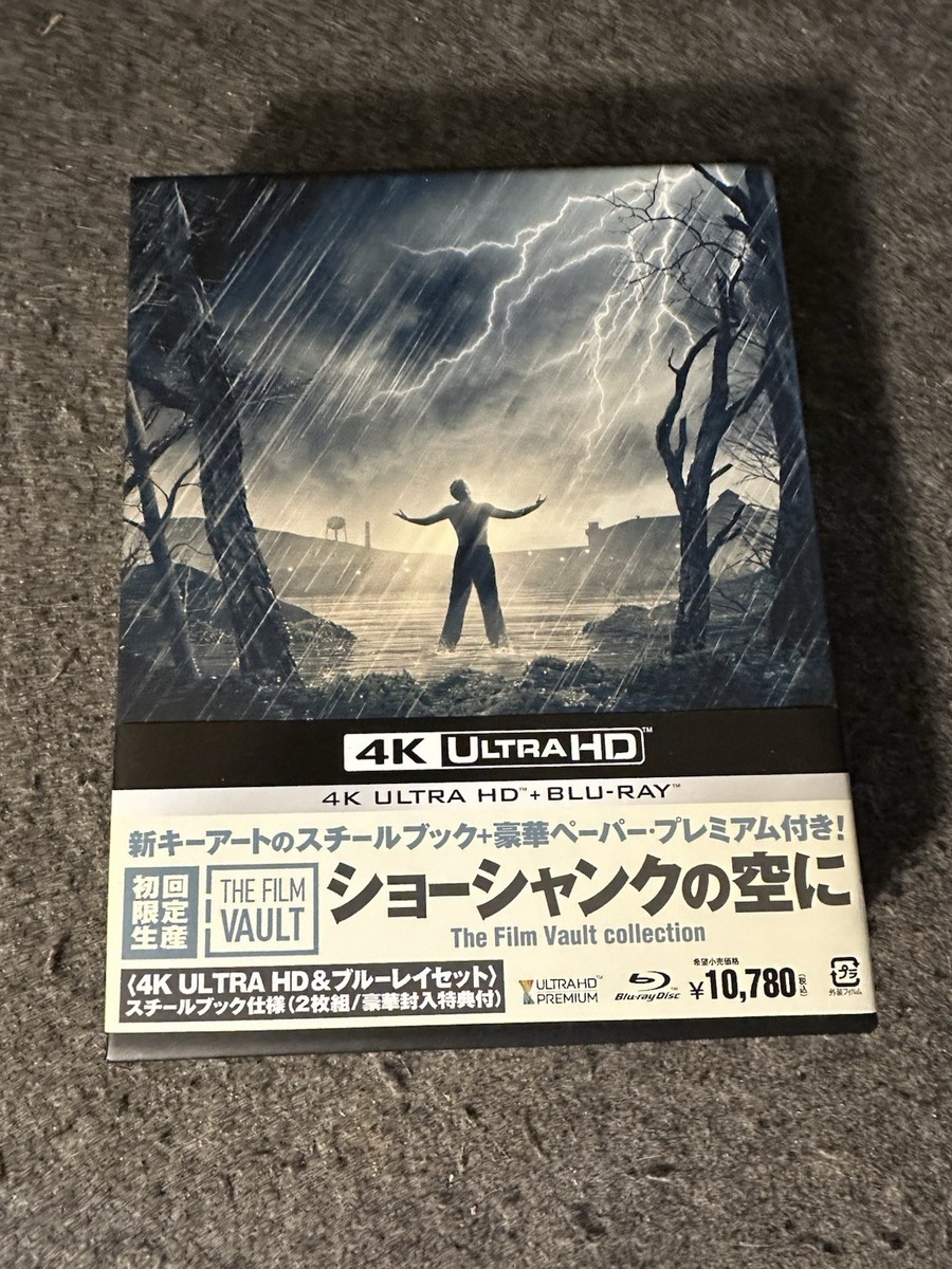 The Shawshank Redemption 4k Uhd Steelbook Film Vault Collector