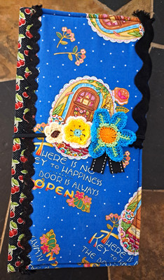 Handmade Mary Engelbreit Tall Junk Journal Scrapbook / Junk Journal Album