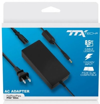 PS2 TTX Tech Slim Ac Power Adapter for PlayStation 2