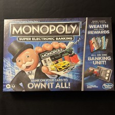Hasbro Monopoly Super Electronic Banking Board Game - E8978