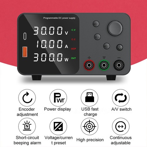 Stable DC Power Supply For Computer Maintenance Wide Voltage Range Adjustable - Afbeelding 10 van 15