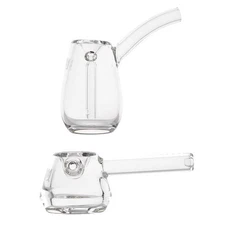 EC MJ Arsenal Clear Kettle Hand Pipe & Bulb Bubbler Tobacco/Dry Herb Smoking Set