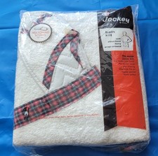 NOS Vintage 1960 Jockey Men  s Bath Kilt 100 Cotton W/Matching Scuffs One Size
