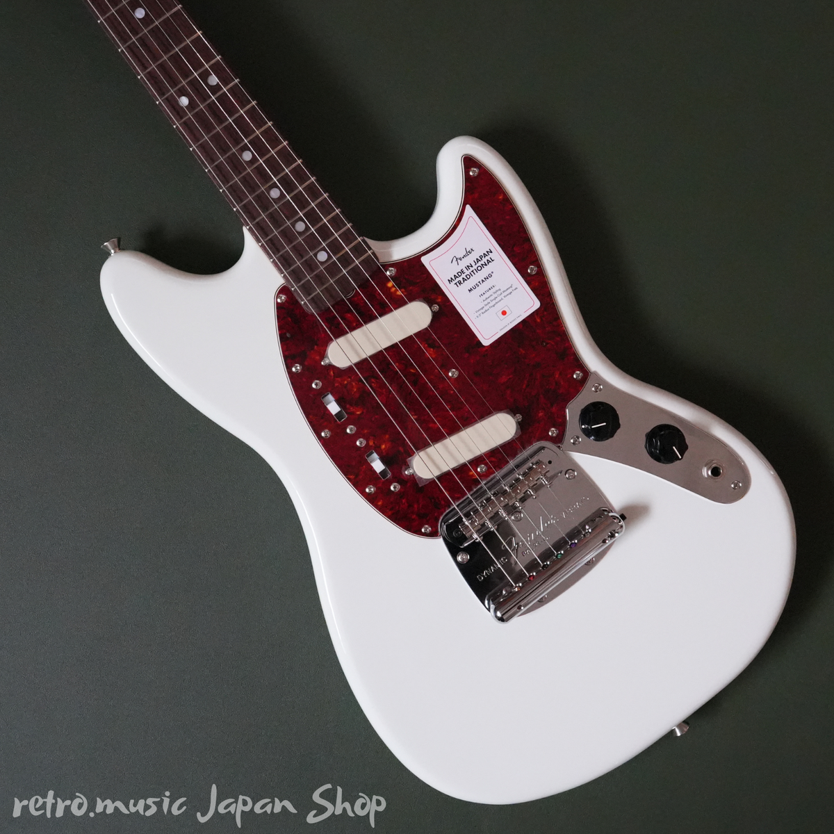 Fender Made in Japan Traditional 60s Mustang Olympic White