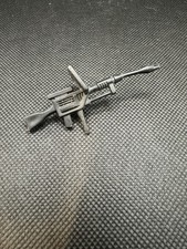 GI JOE 1985 WEAPON TRANSPORT Vehicle MACHINE GUN NO STICKER ACCESSORY PART