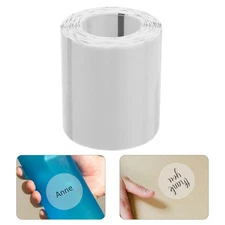 Continuous Transparent Thermal Sticker Paper Clear Labels for Printer